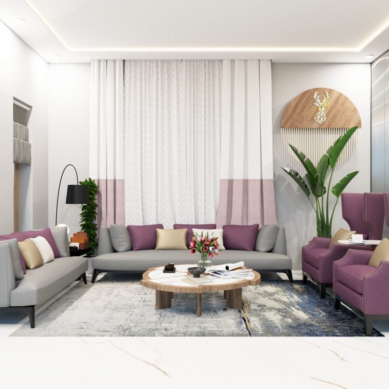 DRAWING ROOM SOFA WALL