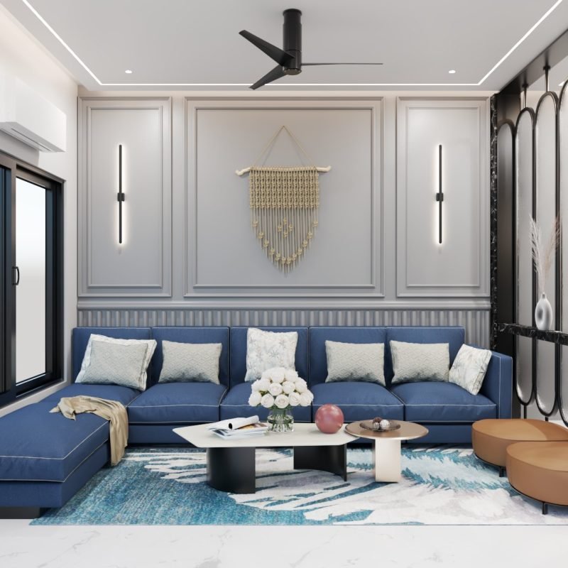 sofa wall living room